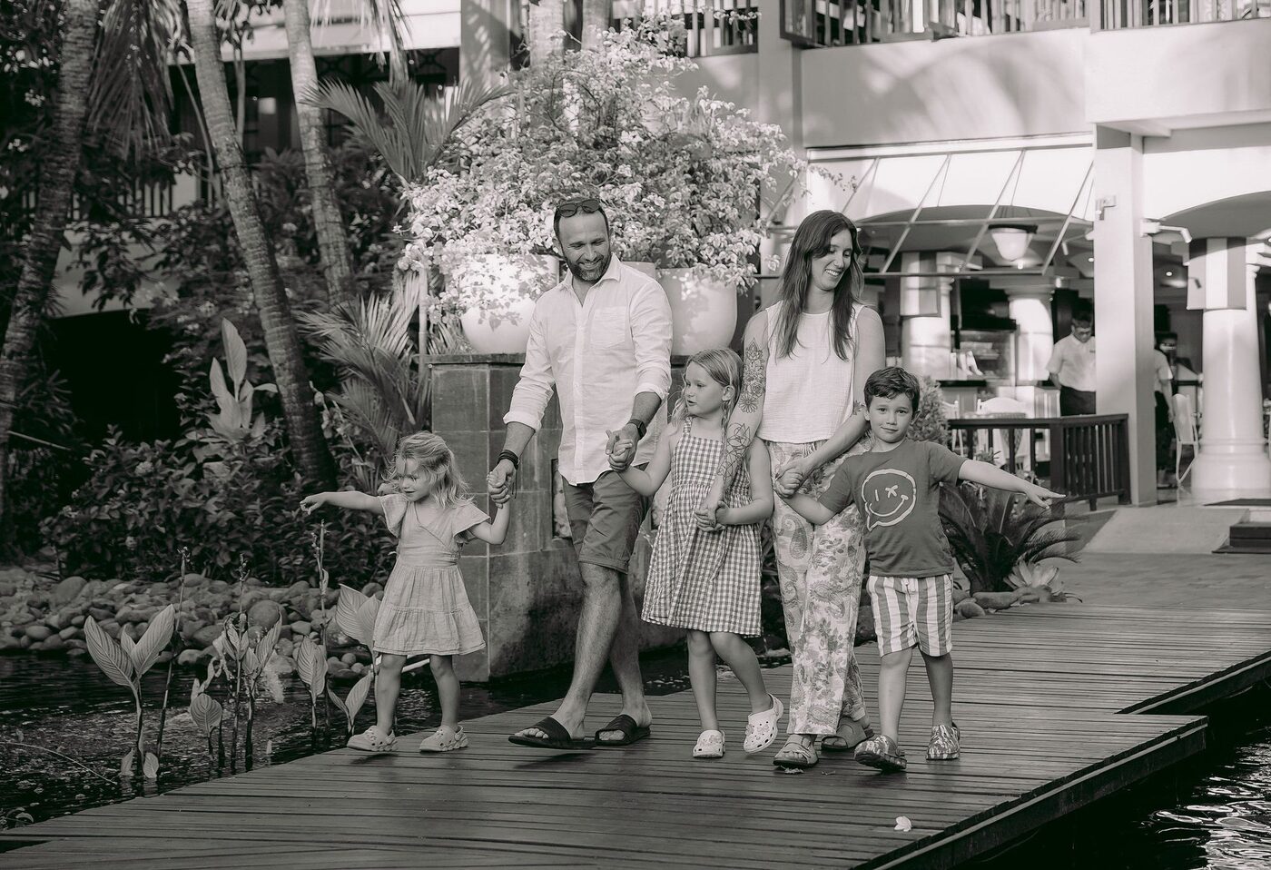 Rob with family