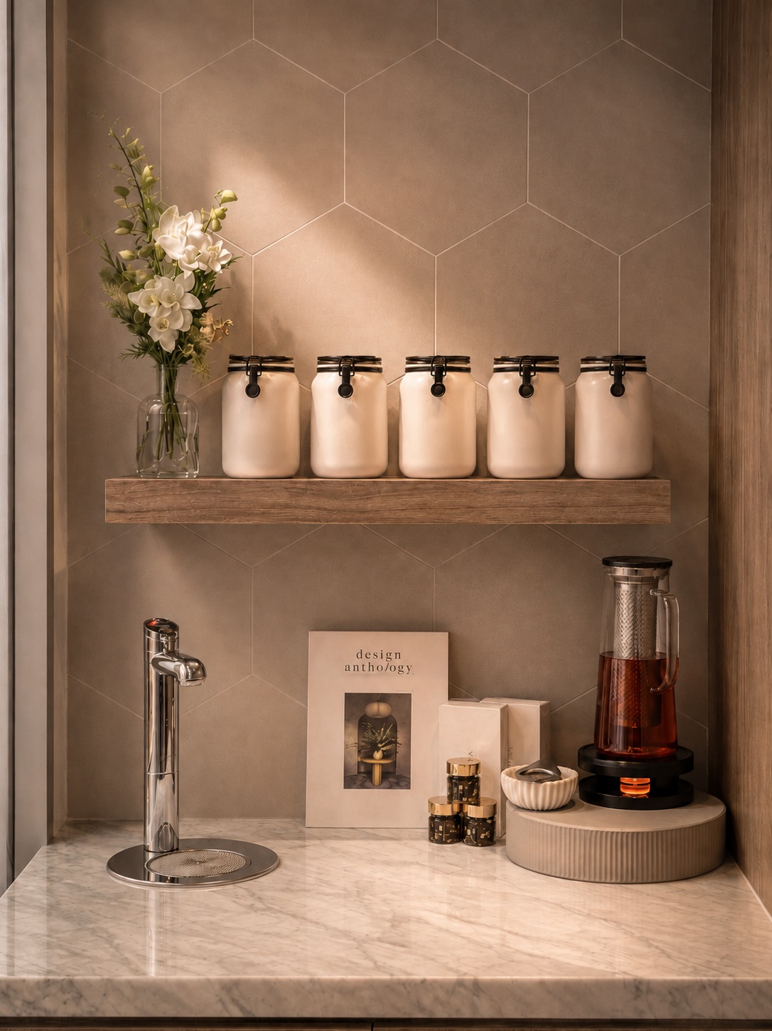 Element Dental calm tea station