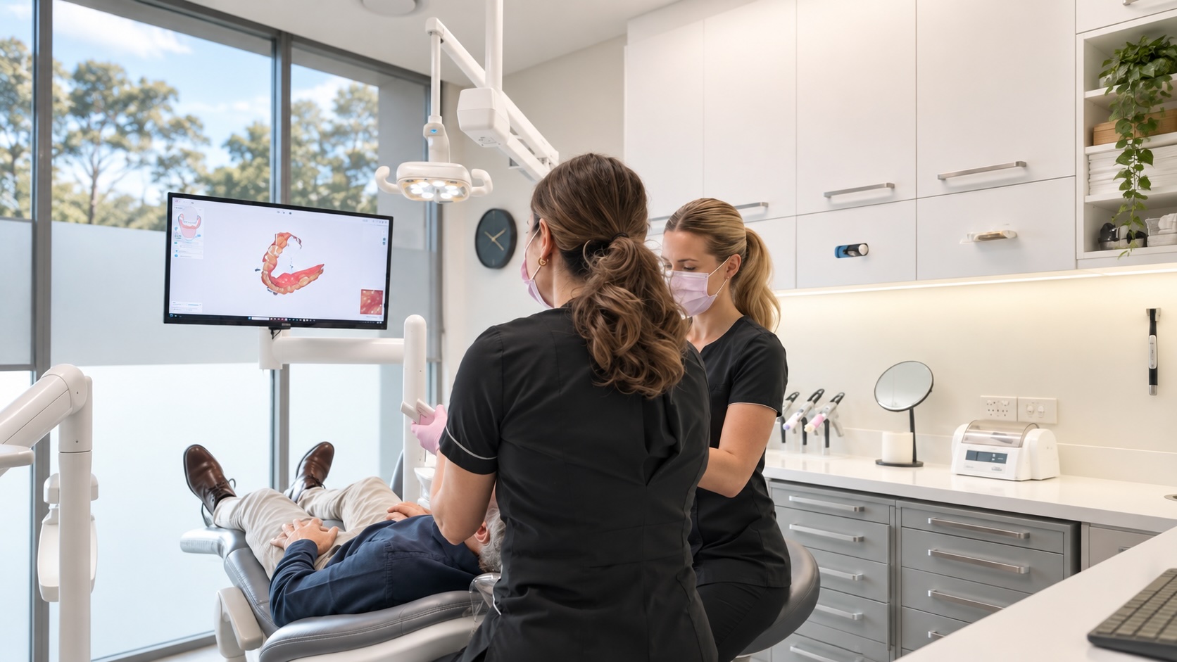 Trios digital scanning technology at Element Dental